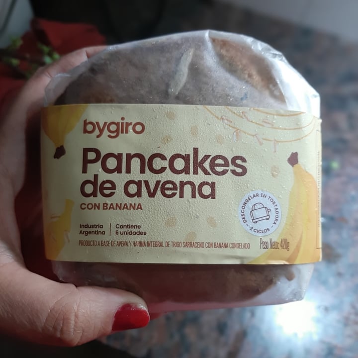 photo of Bygiro Pancakes de avena clásicos shared by @natysol on  06 Dec 2021 - review