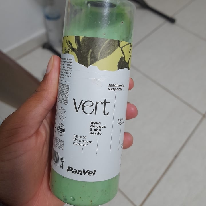 photo of Panvel Esfoliante Corporal Agua de Coco e Chá Verde shared by @anyveggie on  08 Oct 2022 - review