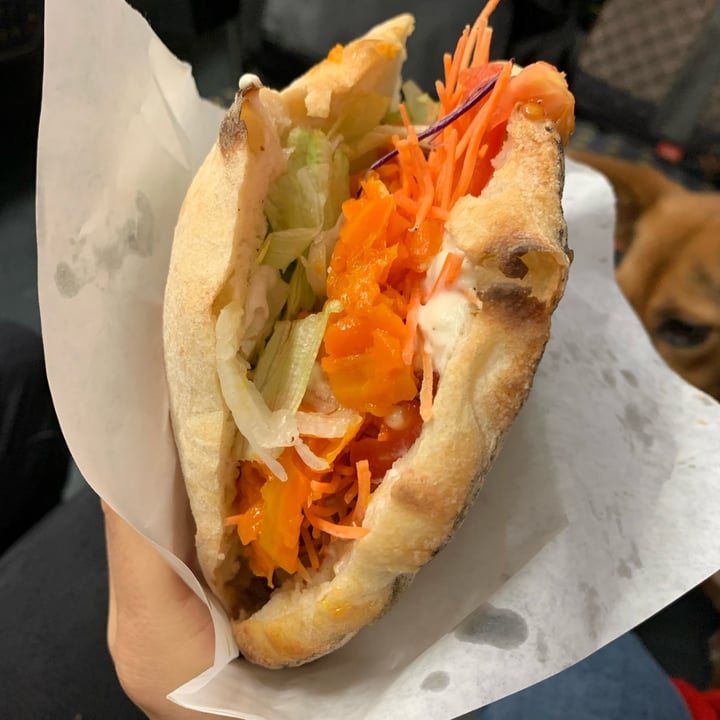 photo of Veganitas Salmon Pita shared by @lindy6656 on  04 Dec 2021 - review