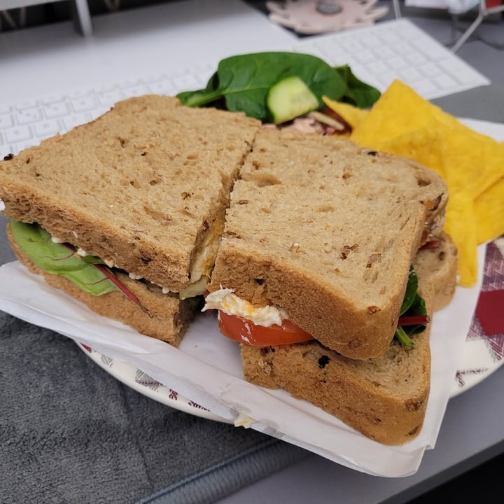 photo of Love Brew Cafe Cheese Savoury Sandwich shared by @mollymoomoo on  22 Jan 2022 - review