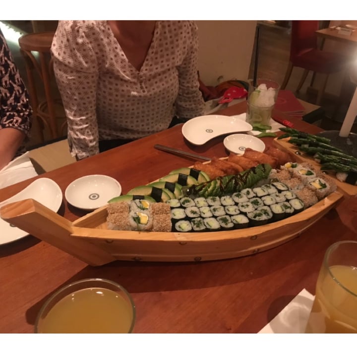 review photo of Sushi+Soul Vegan sushi boat shared by @myphotosbyrachel on 25 Aug 2021 - review