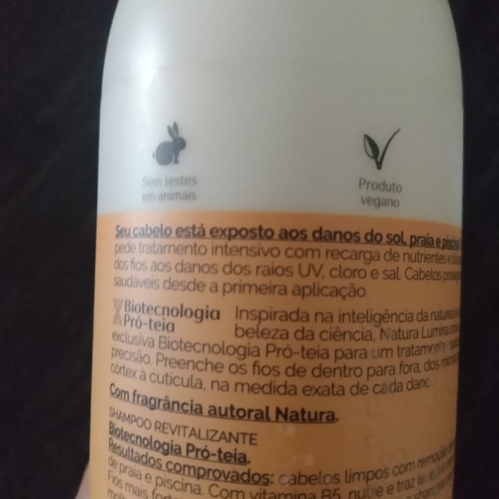 photo of Natura Lumina Shampoo shared by @misoma on  30 Apr 2022 - review