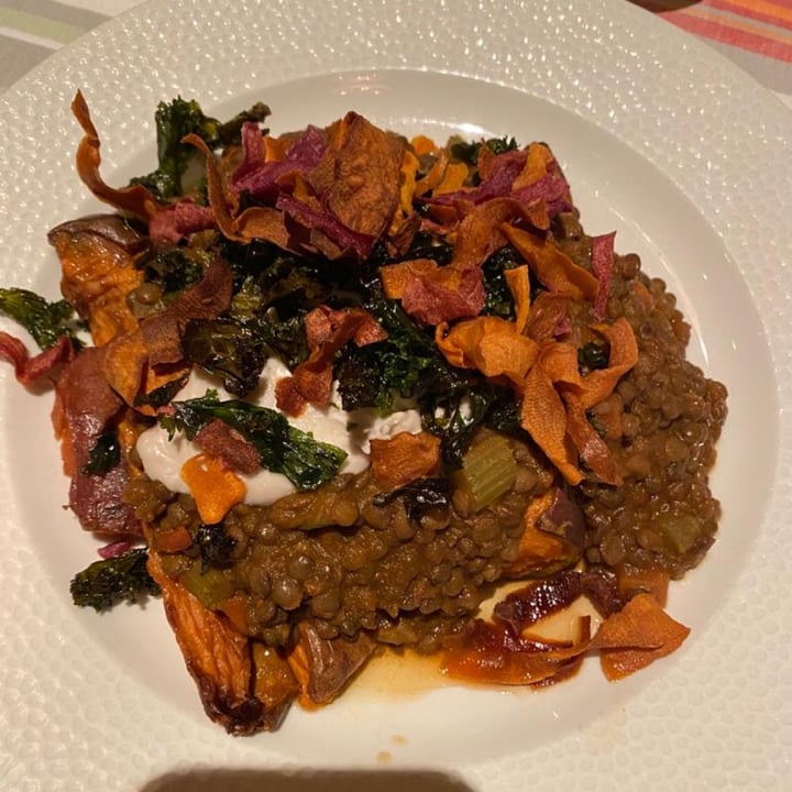review photo of Menza Restaurant Sweet Potato and Lentils shared by @giadamanzella on 17 Dec 2021 - review