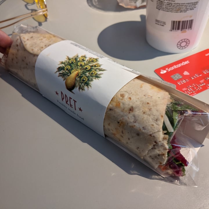 photo of Pret A Manger Humous & Chipotle Wrap shared by @katchan on  22 May 2022 - review