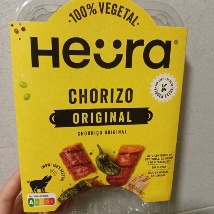 photo of Heura Spanish chorizo sausages shared by @berenikke on  13 Jun 2022 - review