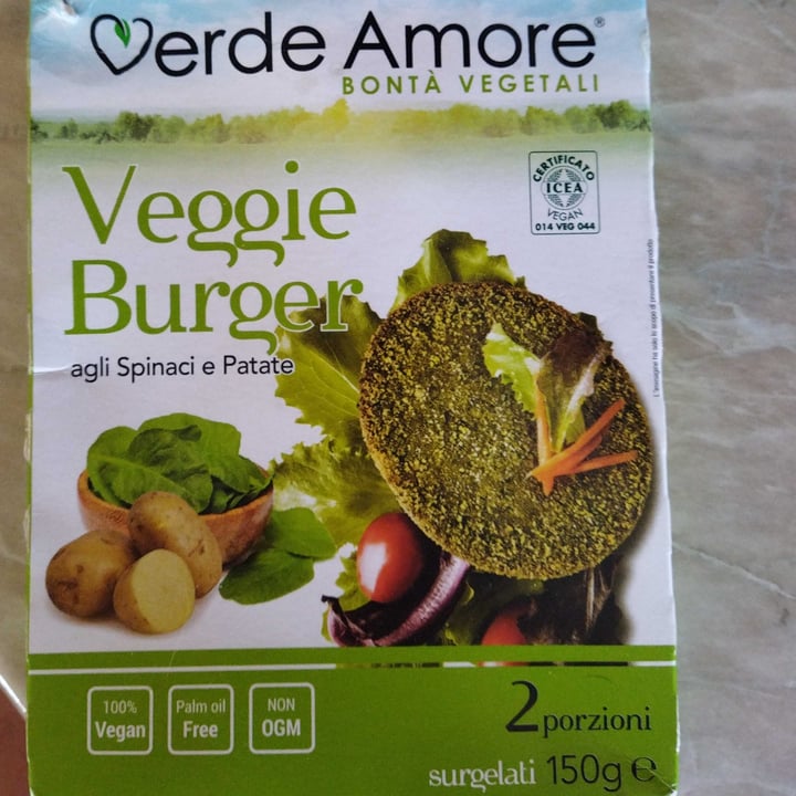review photo of Verde Amore Veggie burger shared by @letile on 03 Aug 2022 - review