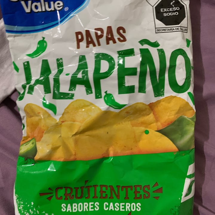 photo of Great Value  Papas jalapeño shared by @moreofvn on  25 Feb 2022 - review