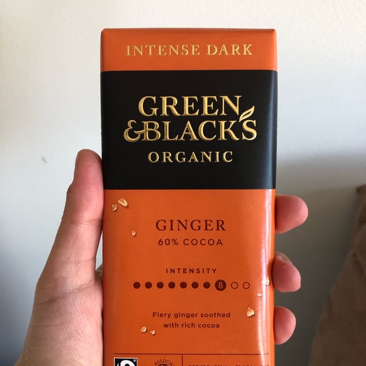 photo of Green & Black's Ginger 60% Cocoa shared by @fransaglietto on  14 Apr 2022 - review