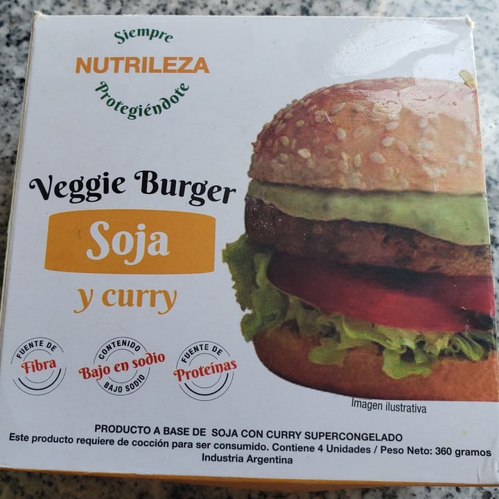 review photo of Nutrileza Hamburguesa de Soja y Curry shared by @solcito11 on 24 Oct 2022 - review