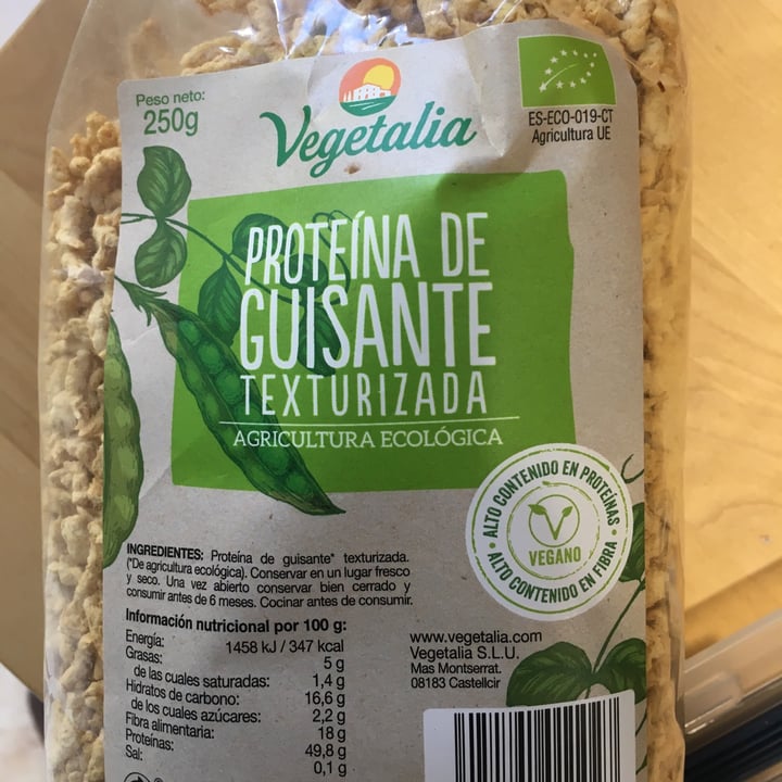 review photo of Vegetalia Proteína de Guisante Texturizada shared by @rutineta on 15 Jan 2021 - review