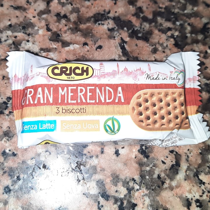 photo of Crich Gran merenda monodose shared by @giuliadentice on  18 Sep 2022 - review
