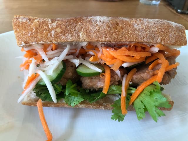 Photo of the dish “Omni pork Vietnamese roll”