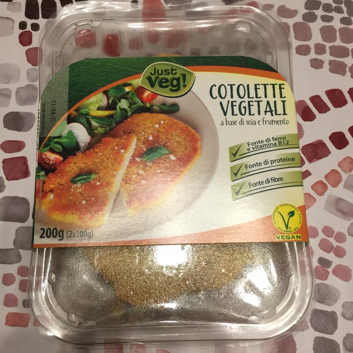 photo of Just Veg! (ALDI Italy) Cotolette vegetali shared by @martina01 on  22 Mar 2022 - review