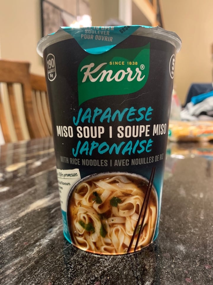 review photo of Knorr Japanese Miso shared by @alwayseatingvegan on 16 Oct 2020 - review