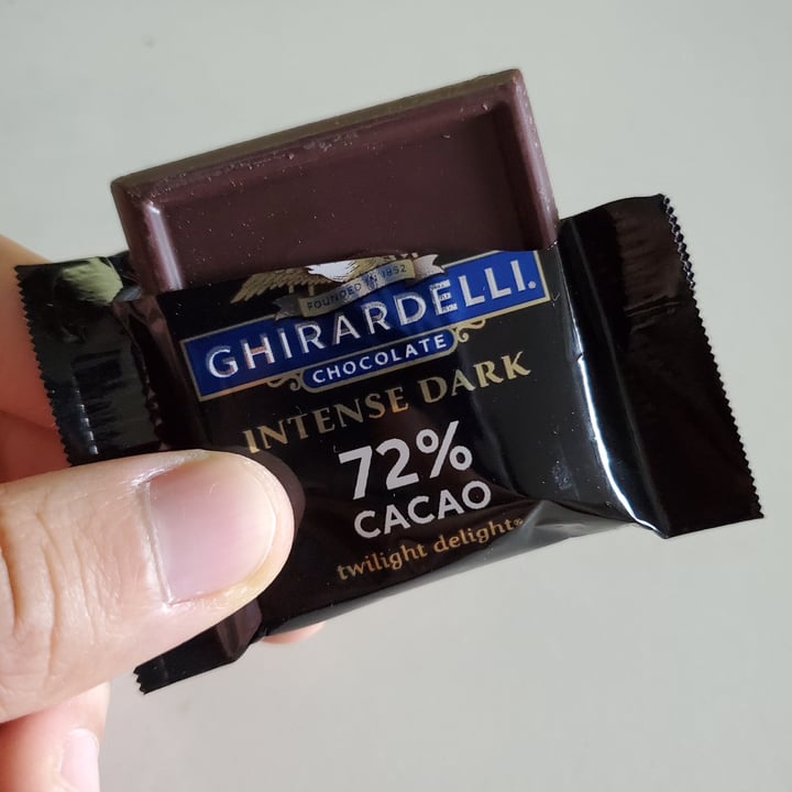 photo of Ghirardelli Intense Dark 72% Cacao Chocolate shared by @moosewong on  02 Jul 2021 - review