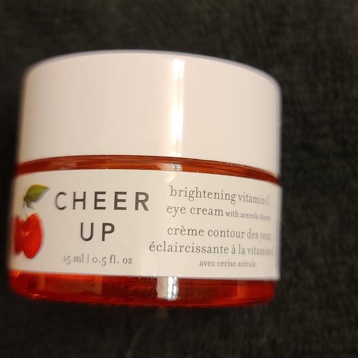 review photo of Farmacy Skincare Cheer Up Brightening Vitamin C Eye Cream with Acerola Cherry shared by @hwagstaff on 29 May 2022 - review
