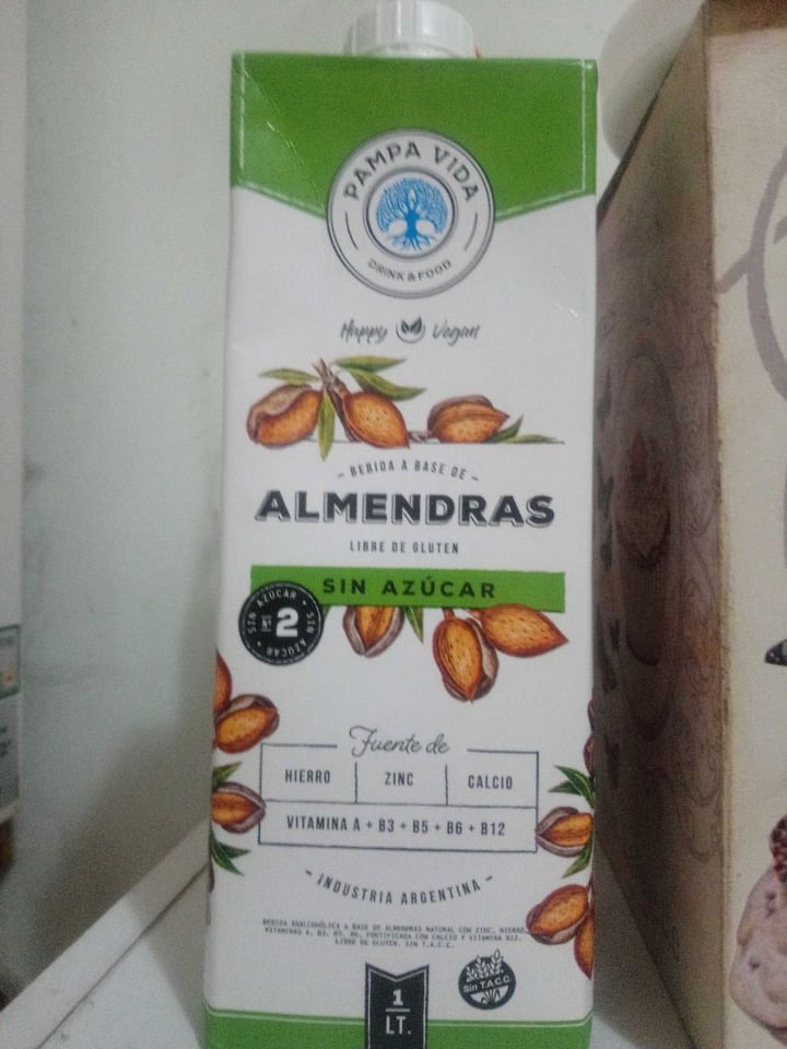 photo of Pampa Vida Leche de Almendras Original shared by @yesiarias0812 on  08 Nov 2019 - review