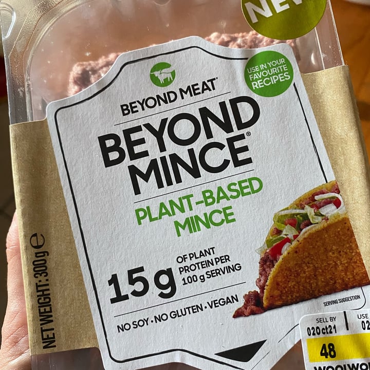 review photo of Beyond Meat Beyond mince shared by @ymeyer on 01 Oct 2021 - review