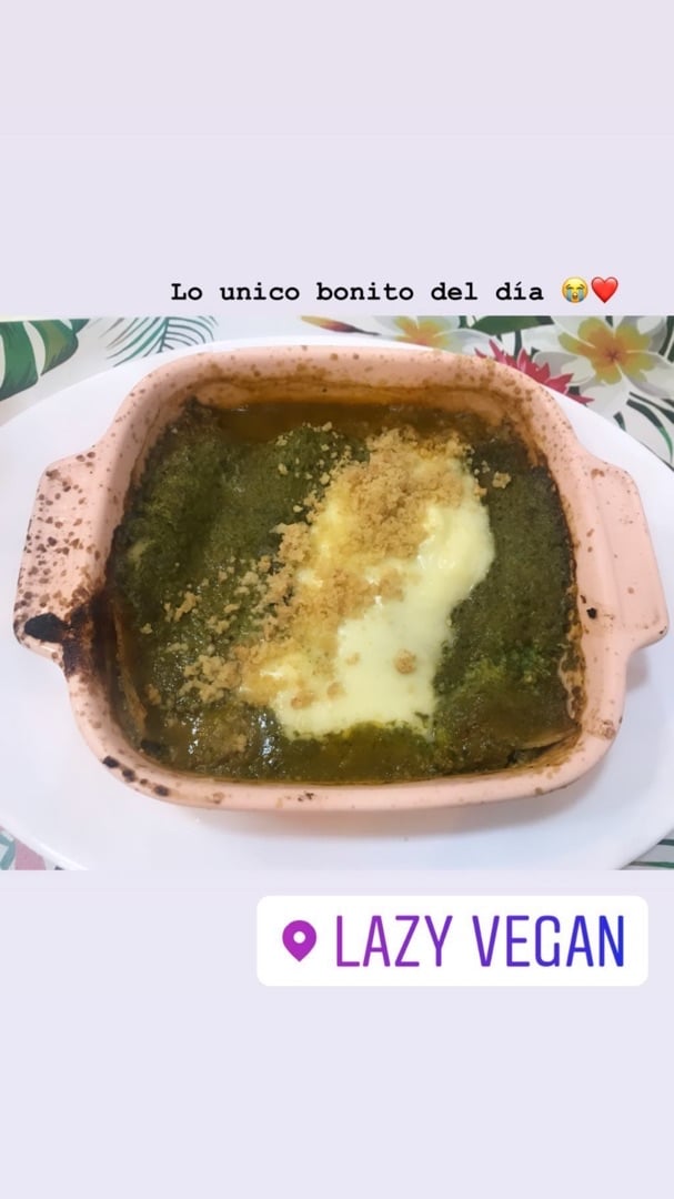 photo of Lazy Vegan Lasagna shared by @hellodanica on  29 Feb 2020 - review