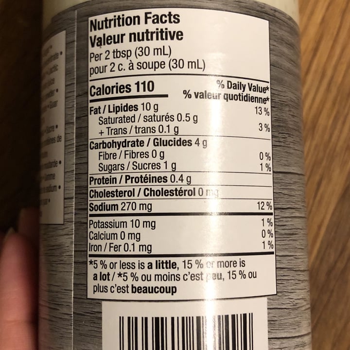 review photo of Compliments Ranch Dressing shared by @leafinthechinook on 10 Jan 2022 - review