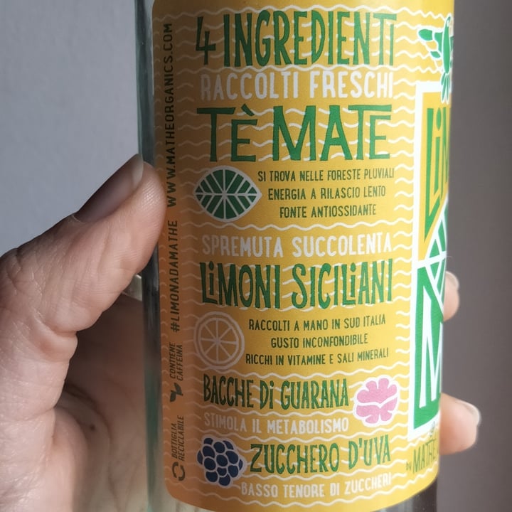 photo of Mathe organics Limonata shared by @naturalmentearia on  11 Mar 2022 - review