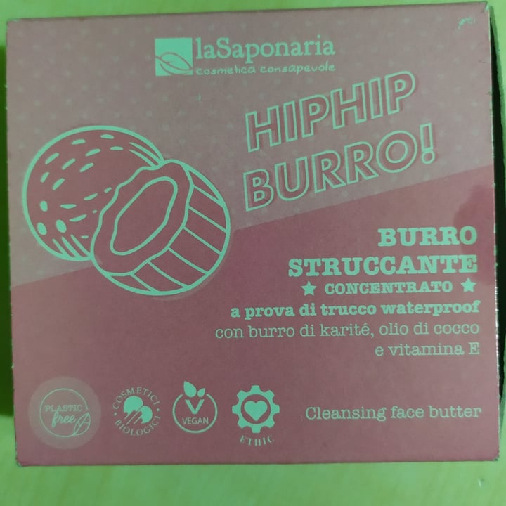 photo of La Saponaria Hip Hip Burro! - burro struccante concentrato shared by @4dicembre1993 on  25 Nov 2021 - review