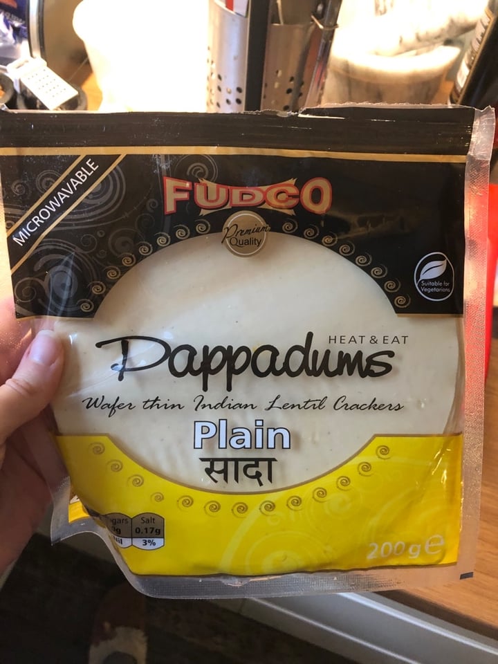 photo of Fudco Poppadoms shared by @hannahlucas on  05 Apr 2020 - review