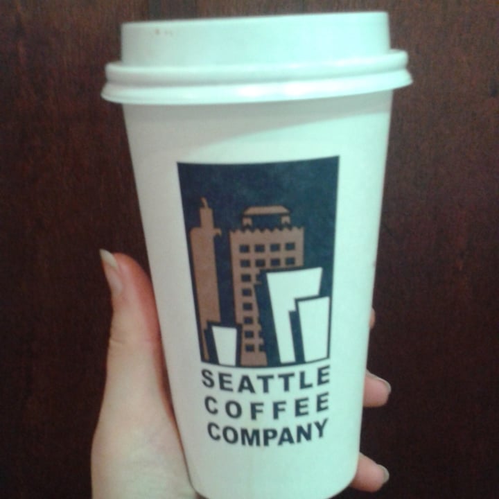 photo of Seattle Coffee Company Malted Carob Steamer shared by @junkfoodvegans on  02 Aug 2020 - review
