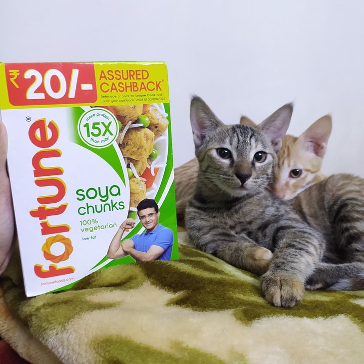 photo of Fortune (India) Soya Chunks shared by @veganbhumika on  26 Nov 2022 - review