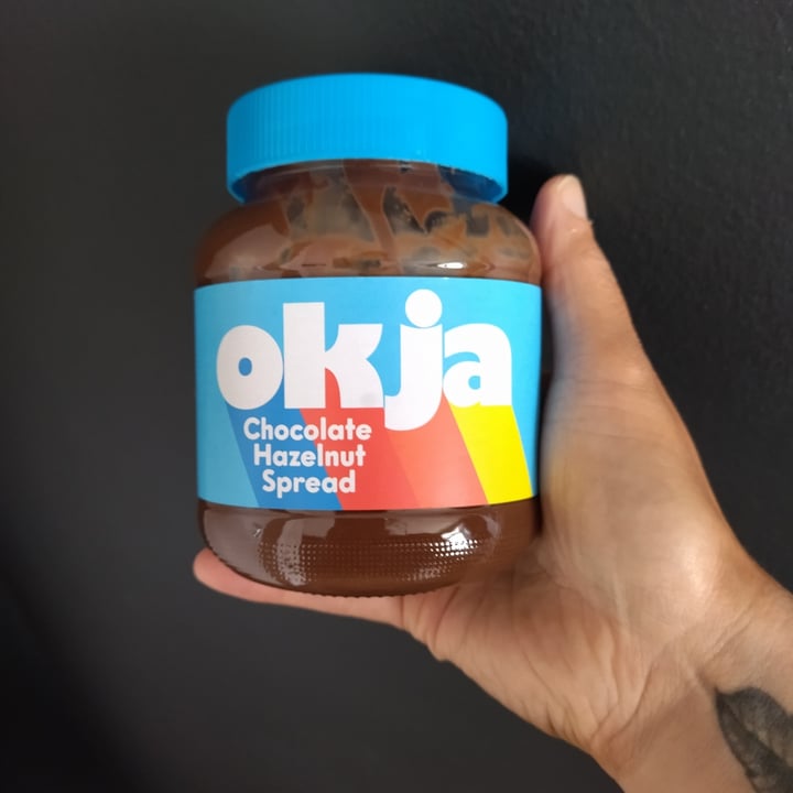review photo of okja Chocolate Hazelnut Spread shared by @leighdawson on 06 Feb 2022 - review