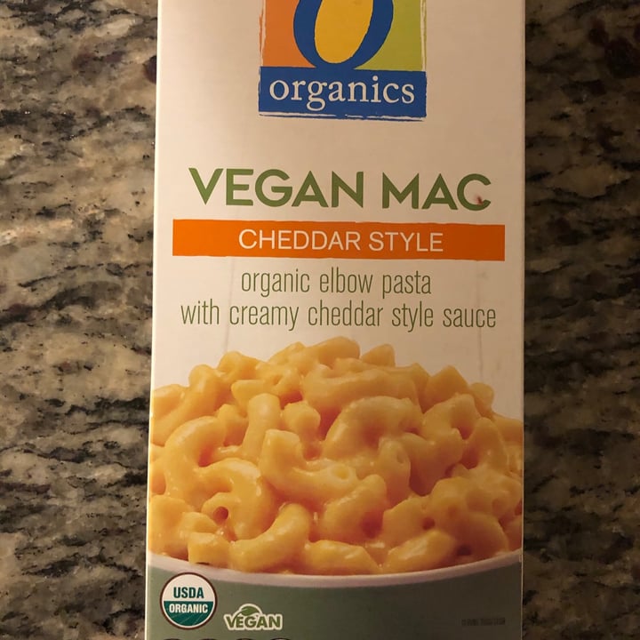 photo of O Organics vegan mac and cheese shared by @brazilianvegan on  07 Oct 2020 - review