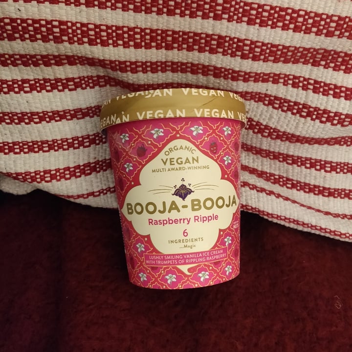 photo of Booja-Booja Raspberry Ripple Ice Cream shared by @inowa on  18 Feb 2021 - review