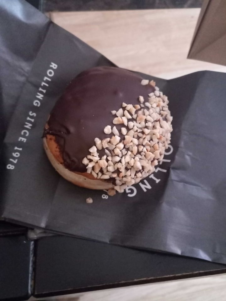 photo of The Rolling Donut Vegan Ferrero Rocher Donut shared by @romansmush on  10 Apr 2019 - review