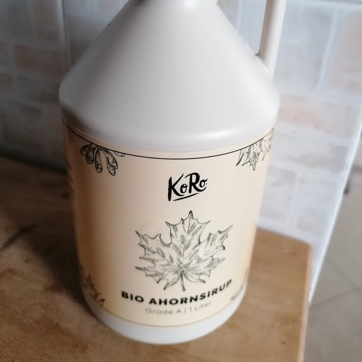 review photo of Koro Sciroppo D’acero Biologico shared by @lillina2022 on 13 Mar 2022 - review