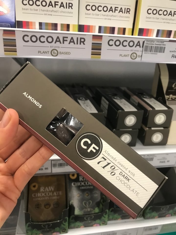 photo of Cocoafair Chocolate covered almonds shared by @leonroode on  16 Mar 2020 - review