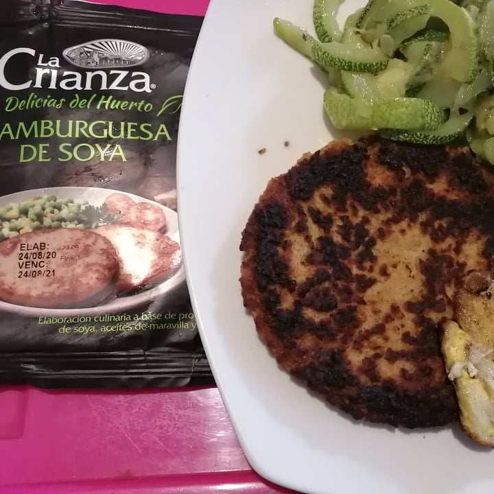 photo of La Crianza Hamburguesa de Soya shared by @camila-andrea on  19 Oct 2020 - review