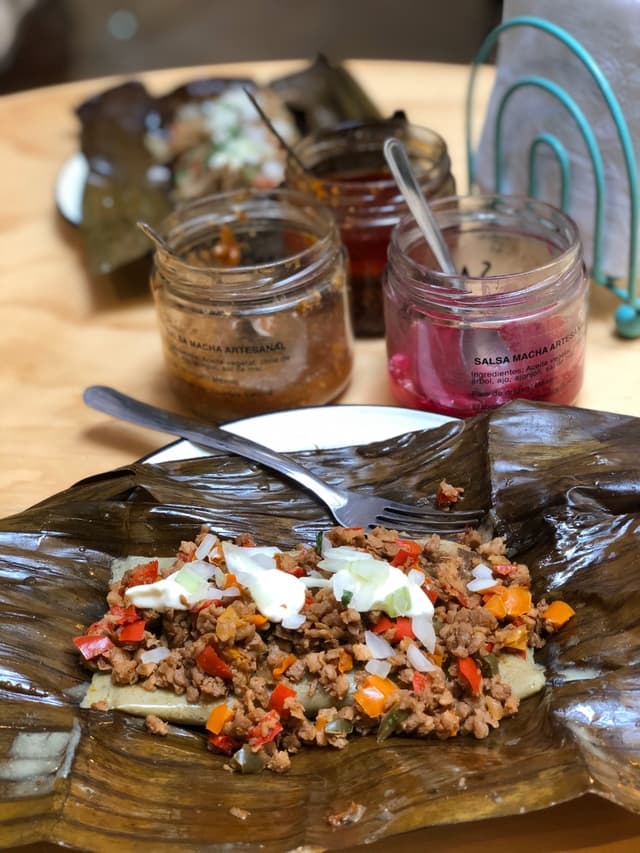 菜肴“Tamales”的照片