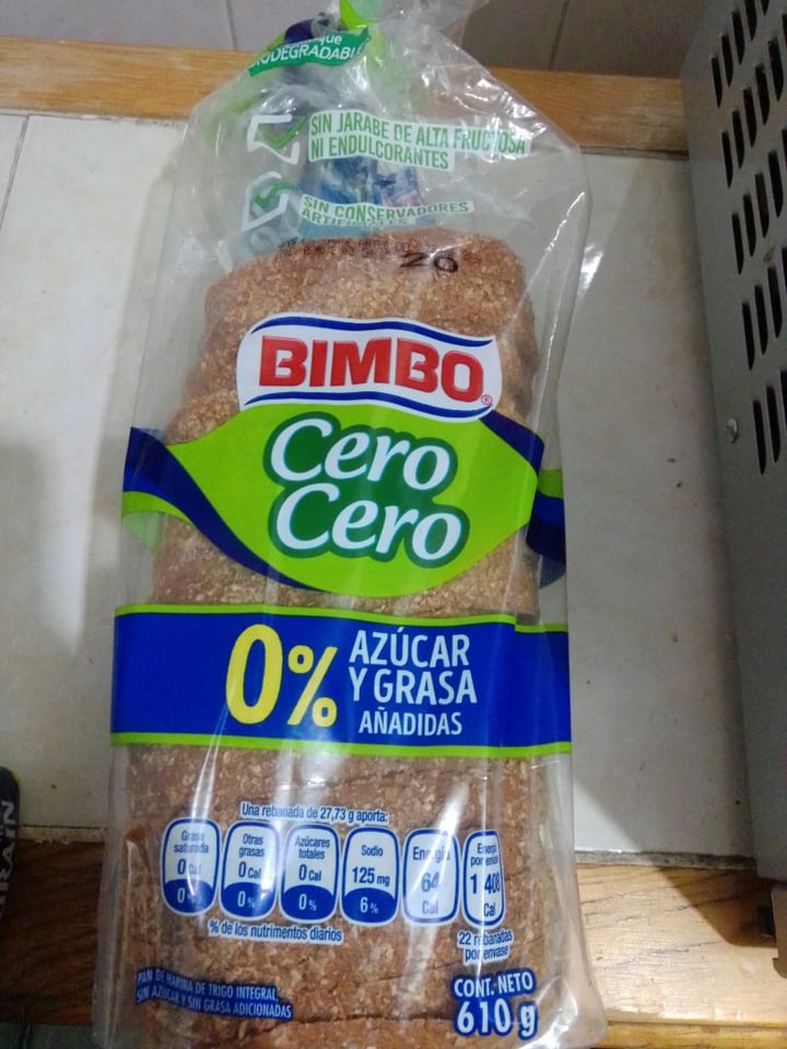 photo of Bimbo Pan Cero Multigrano shared by @minervamr on  15 Apr 2020 - review