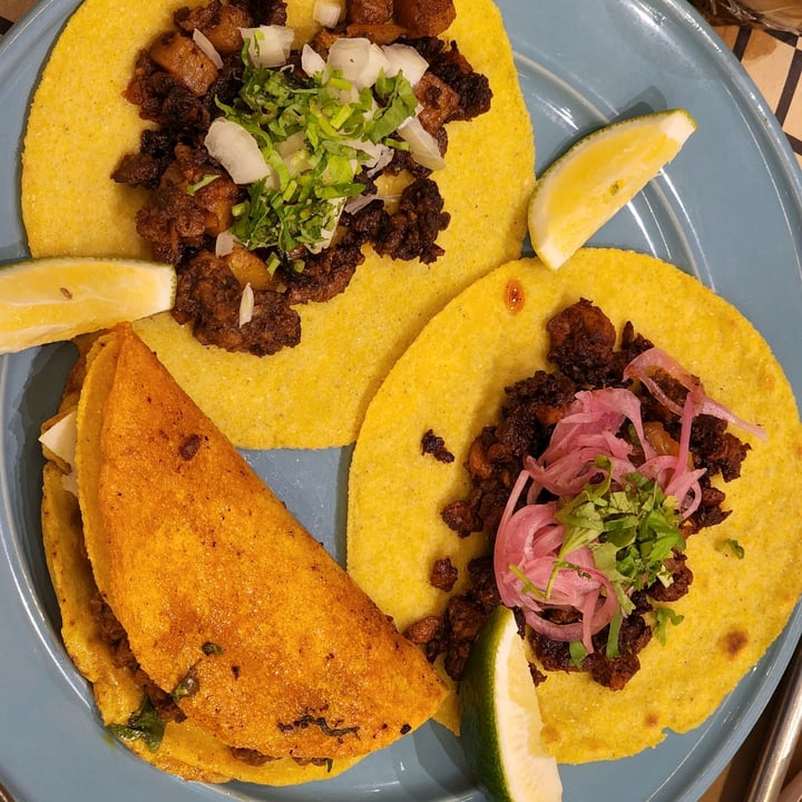 photo of La Chinesca (The Grid) Vegan Taco Sampler shared by @teamaldous on  05 Jul 2022 - review