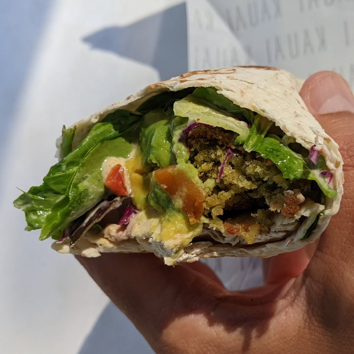 review photo of Kauai Portside Falafel and Avo Wrap shared by @dyljohbar on 12 Jan 2022 - review