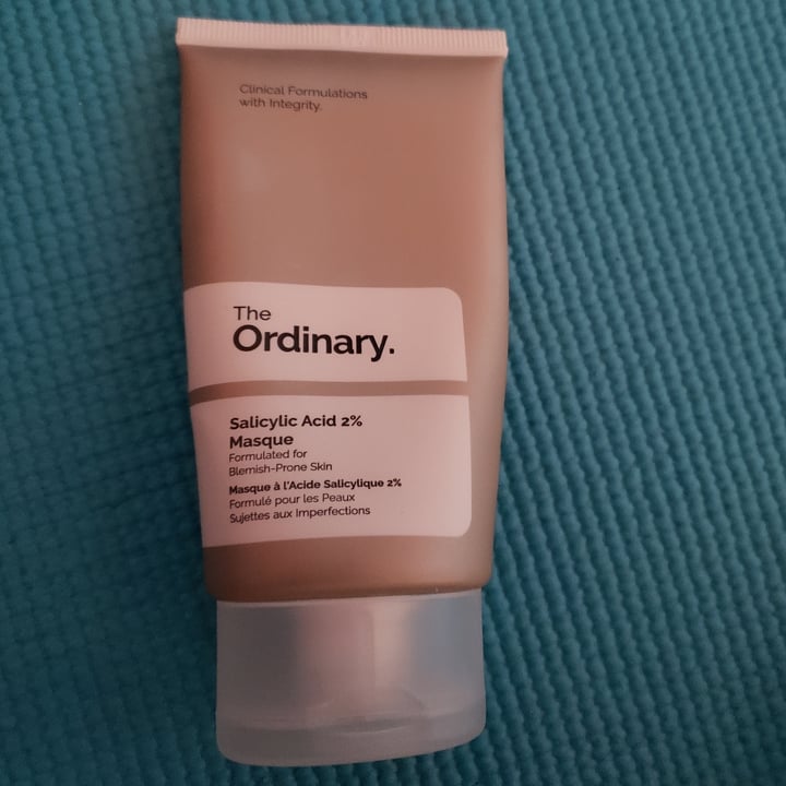 photo of The Ordinary Salicylic Acid 2% Masque shared by @averyvegan on  27 Apr 2021 - review