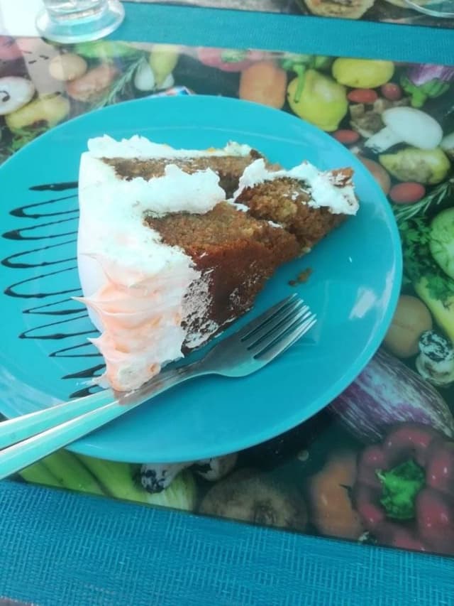 Foto do prato “Tarta de zanahoria”