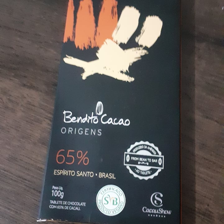 photo of Bendito Cacao Bendito Cacao Origens 65% shared by @andreiabragatto on  11 Jul 2022 - review