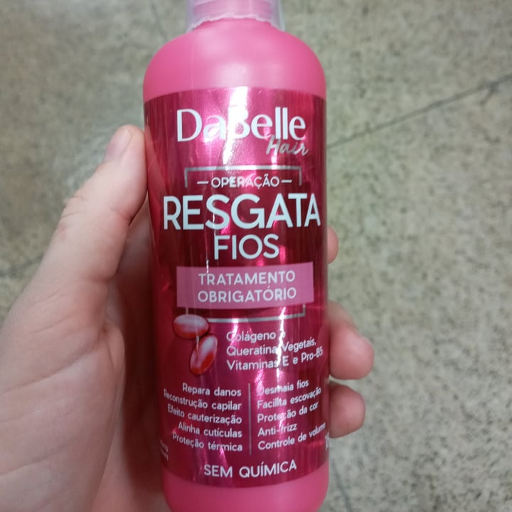 photo of Dabelle operacao resgata fios uso obrigatório queratina shared by @analuciaoeiras on  07 Jun 2022 - review