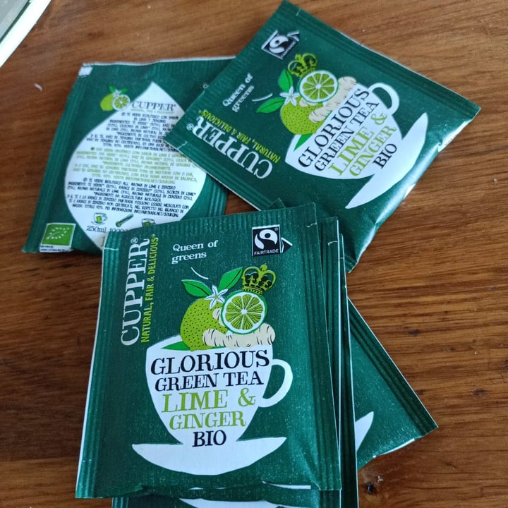 photo of Cupper Glorious green tea&lime&ginger shared by @roxane19 on  12 Apr 2022 - review
