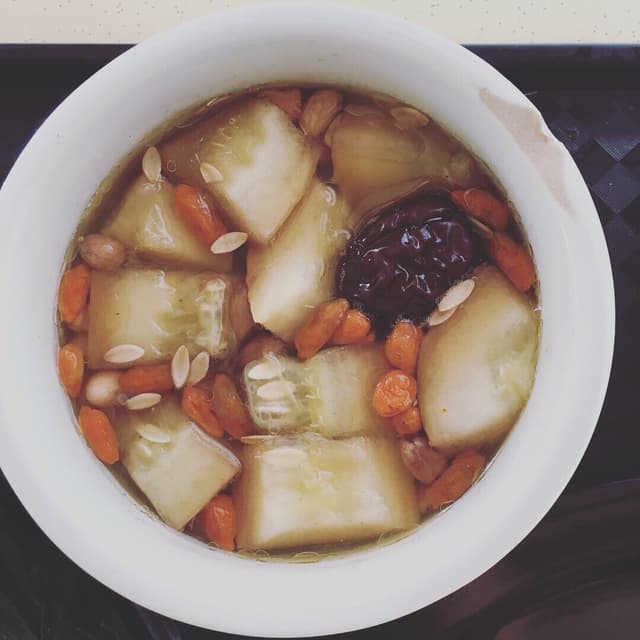 Photo of the dish “Double Boiled Old Cucumber Soup”