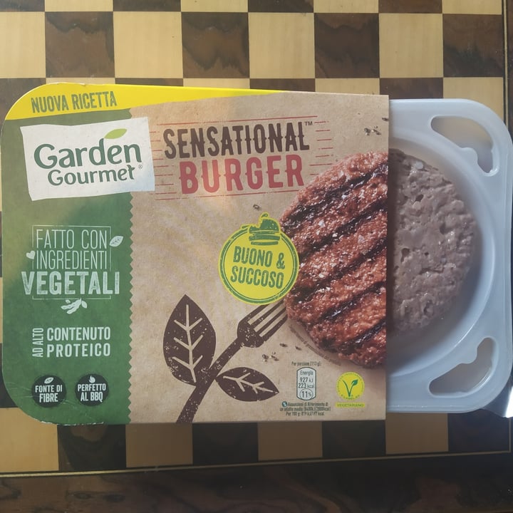 photo of Garden Gourmet Sensational Burger shared by @mucca on  04 May 2022 - review