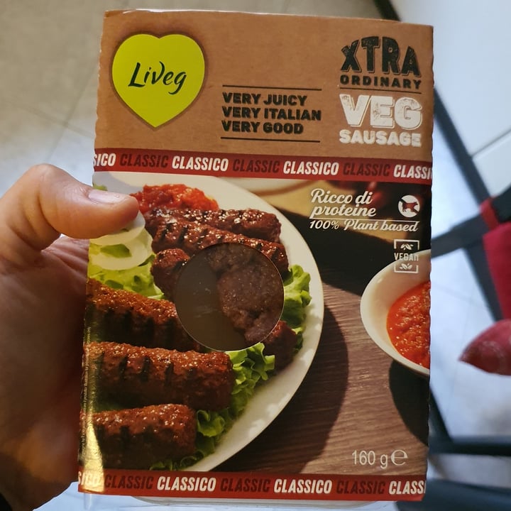 photo of Liveg Xtra Ordinary Veg Sausage shared by @elibratti on  10 Jul 2022 - review