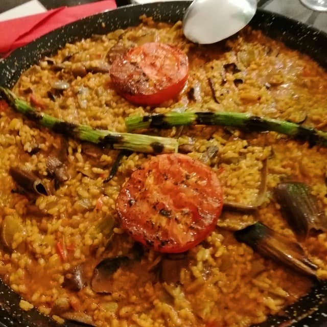 Photo of the dish “Paella Vegana”