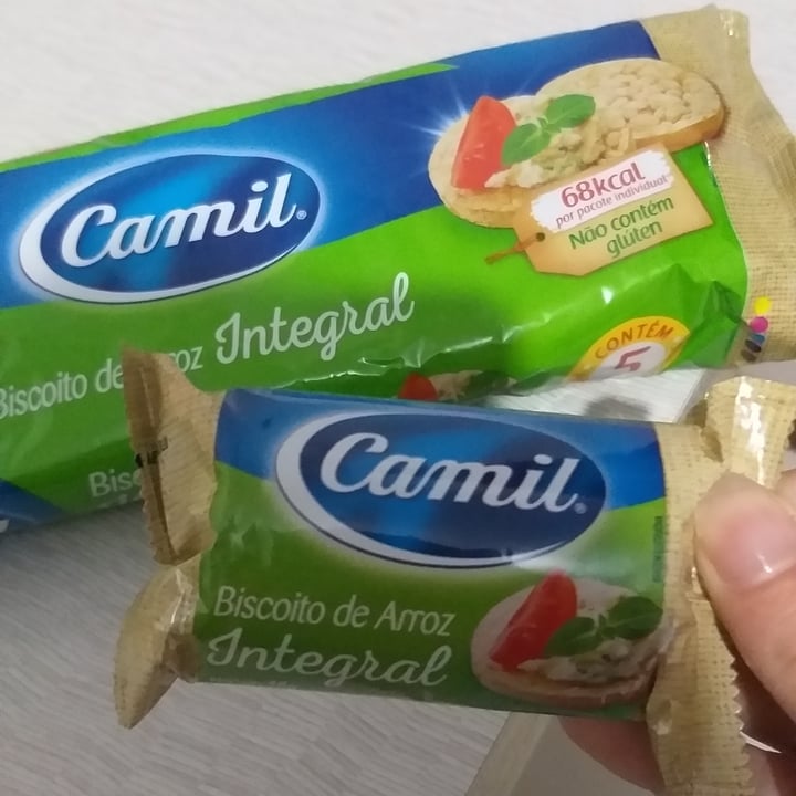 review photo of Camil Biscoito de Arroz Integral shared by @indibarizon on 29 Apr 2022 - review